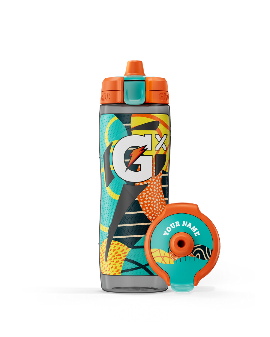 Gx Patterned Water Bottle - Shadow R2